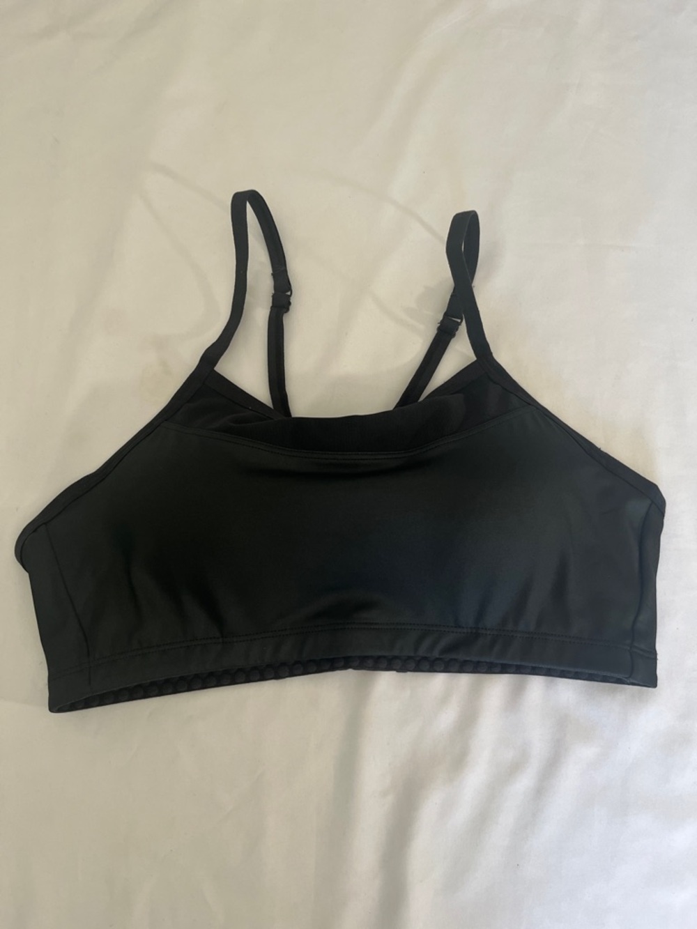 Moving Comfort Black Adjustable Light-Support Sports Bra
